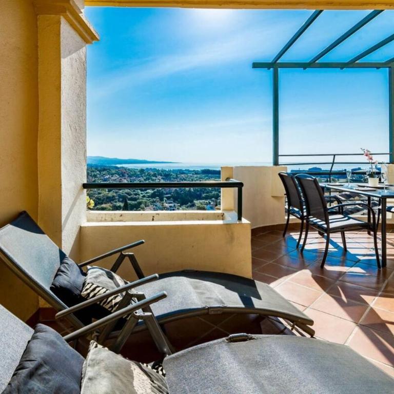 Saa- Comfortable Apartment Near Puerto Banus - Apartment mit 2 Schlafzimmern mit Balkon und Terrasse - 20