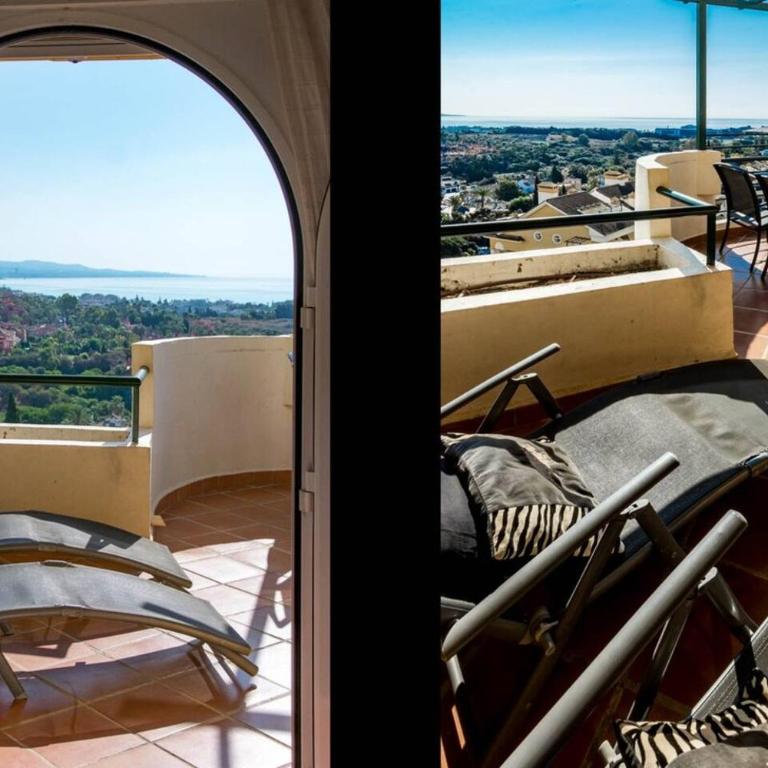Saa- Comfortable Apartment Near Puerto Banus - Apartment mit 2 Schlafzimmern mit Balkon und Terrasse - 25