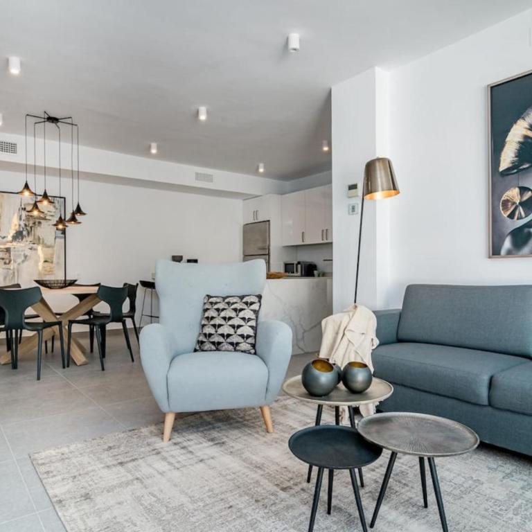 Ab3 - Spacious Holiday Home, Puerto Banus - Apartamento de 3 dormitorios con balcón - 6
