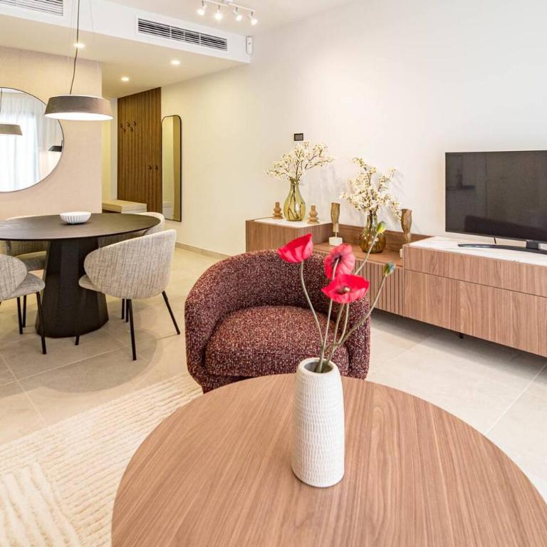 Le2C Luxury New Build Apartment Near The Beach - Apartamento de 2 dormitorios con balcón - 16