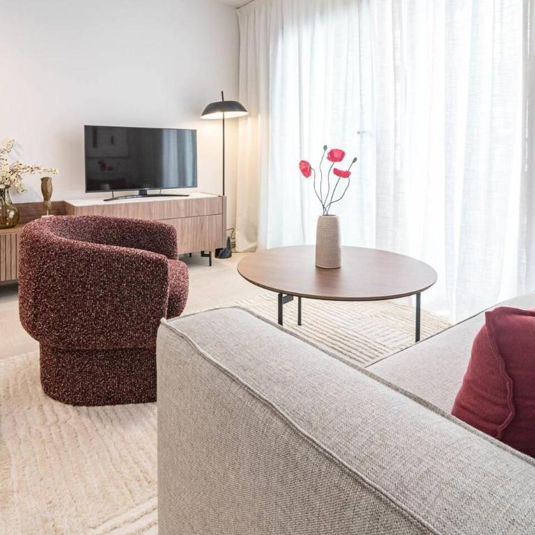 Le2C Luxury New Build Apartment Near The Beach - Apartamento de 2 dormitorios con balcón - 27