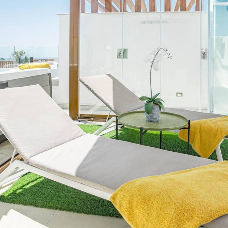 Lms48- Roof Terrace, Jacuzzi & Sauna - Apartamento de 2 dormitorios con balcón y terraza - 40
