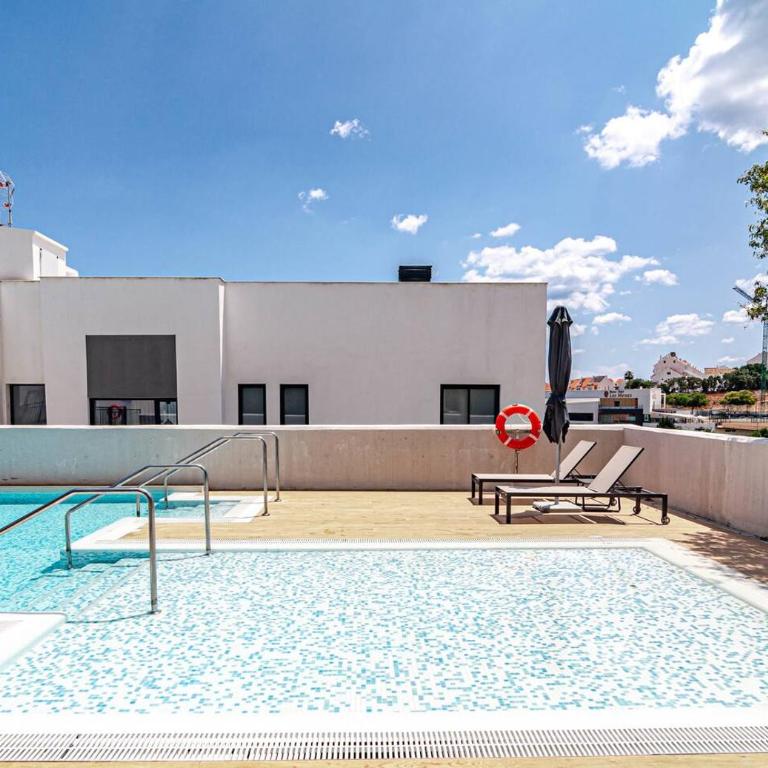 Lme3Bb - Modern Flat With A Stunning 50 M² Terrace - Two-Bedroom Apartment with City View - 39