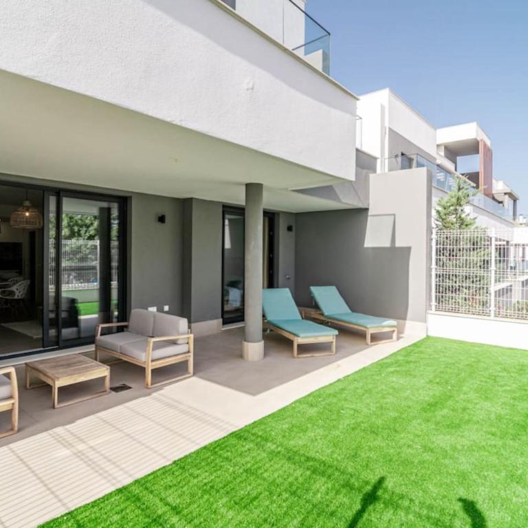 Lme2Ba- Cozy Ground Floor Flat In Luxury Resort - Appartamento con 1 Camera da Letto e Terrazza - 6