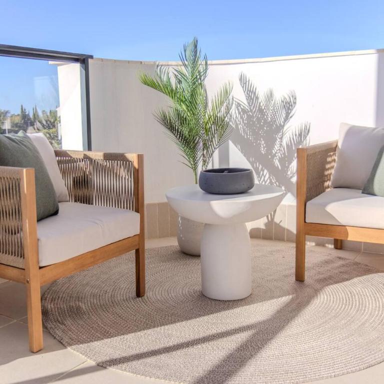 Ae22B - New Build W Pool, Gym & Sunny Balcony - Appartement 1 Chambre avec Balcon - 18
