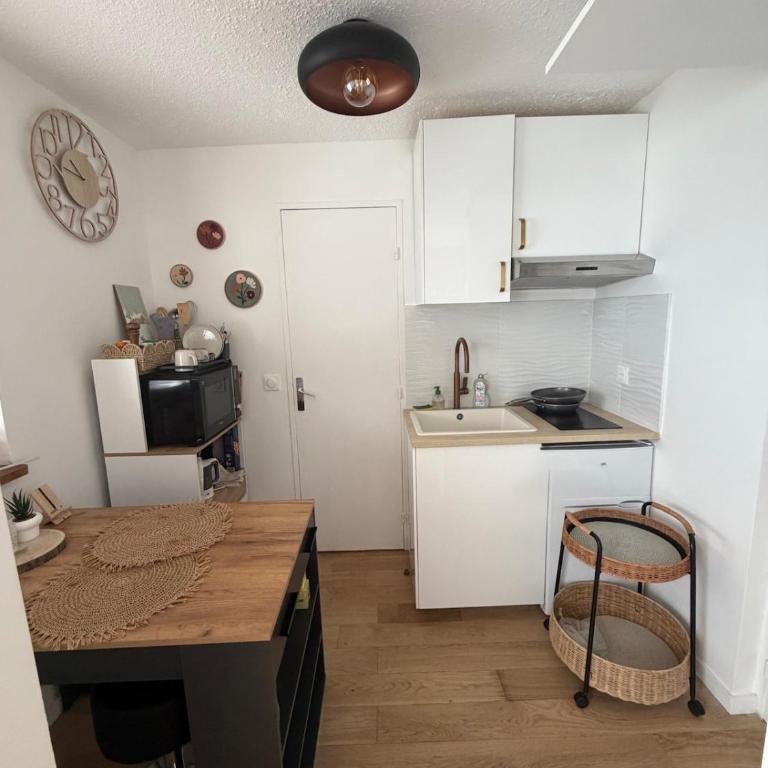 Studio cosy au cœur des Alpes - Apartment mit 1 Schlafzimmer - 4