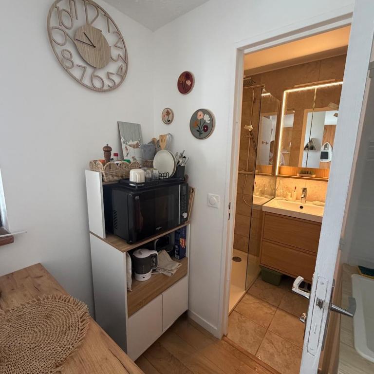 Studio cosy au cœur des Alpes - Apartment mit 1 Schlafzimmer - 7