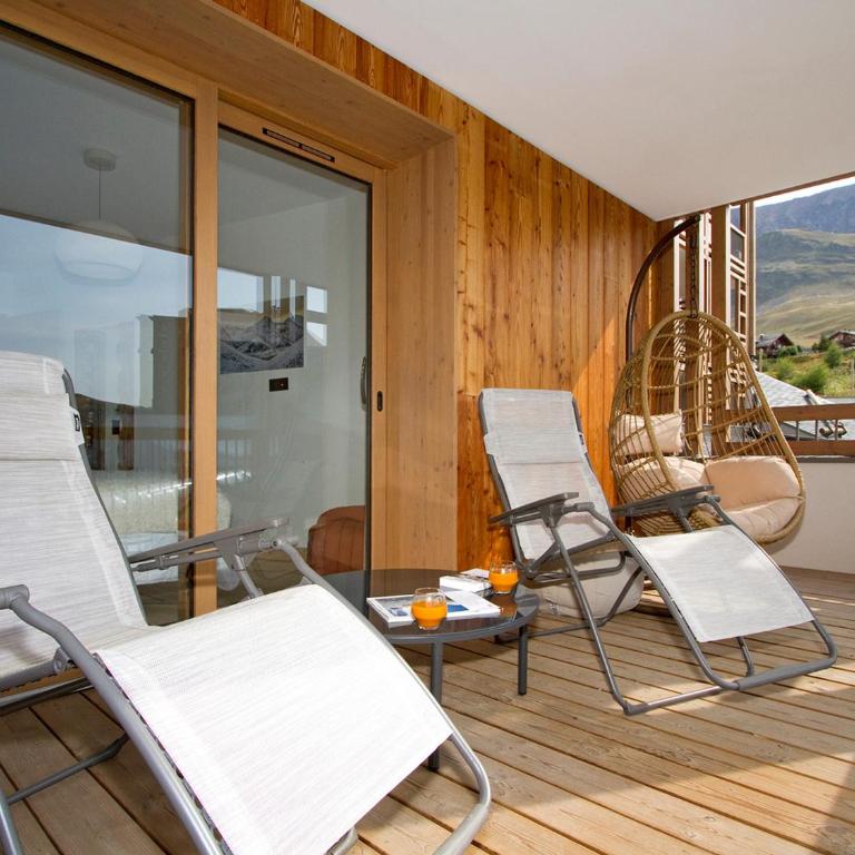 Appartement lumineux avec piscine - pieds des pistes - FR-1-907-7 - Appartement - 10