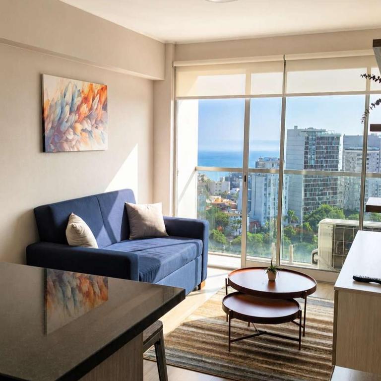 Stylish Barranco Retreat with Ocean Views, Pool & Gym - Apartamento de 1 dormitorio con balcón y vistas al mar - 26