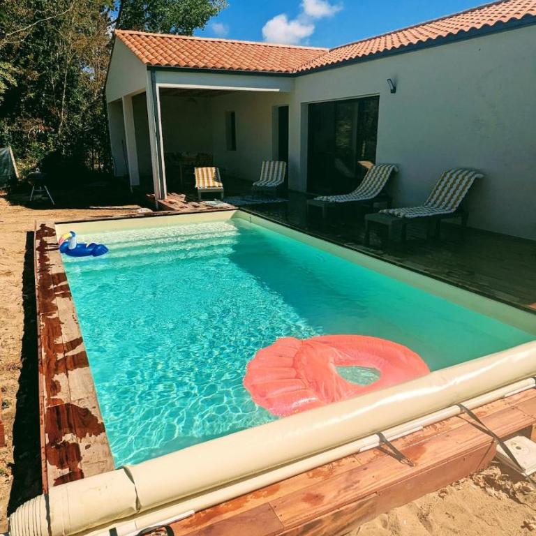 Villa moderne, piscine chauffée & climatisation 10 pers - Maison 4 Chambres - 3