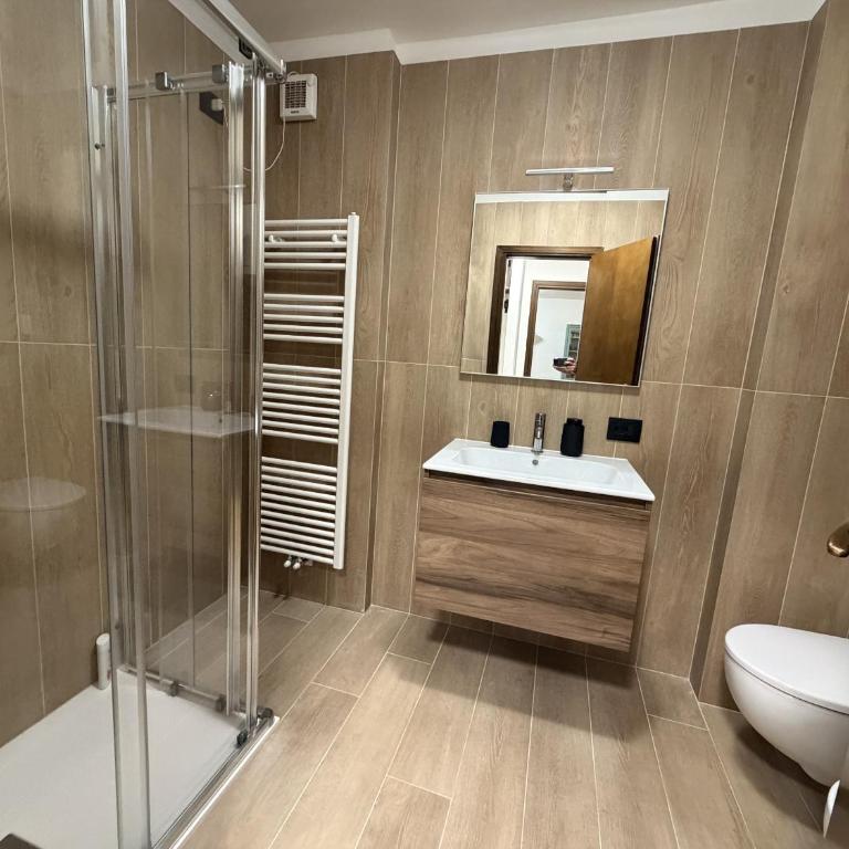 026 Bilocale con caminetto, Giustino - Appartamento con 1 Camera da Letto e Balcone - 17