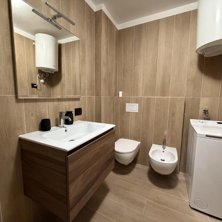 026 Bilocale con caminetto, Giustino - Appartamento con 1 Camera da Letto e Balcone - 18