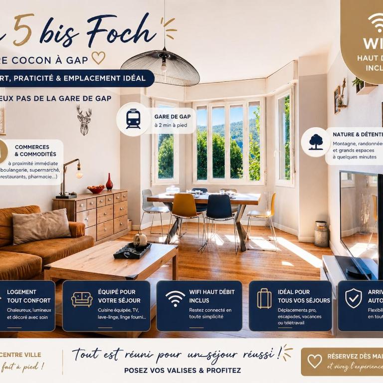 Le 5 Bis Foch - Appartement 2 Chambres - 61