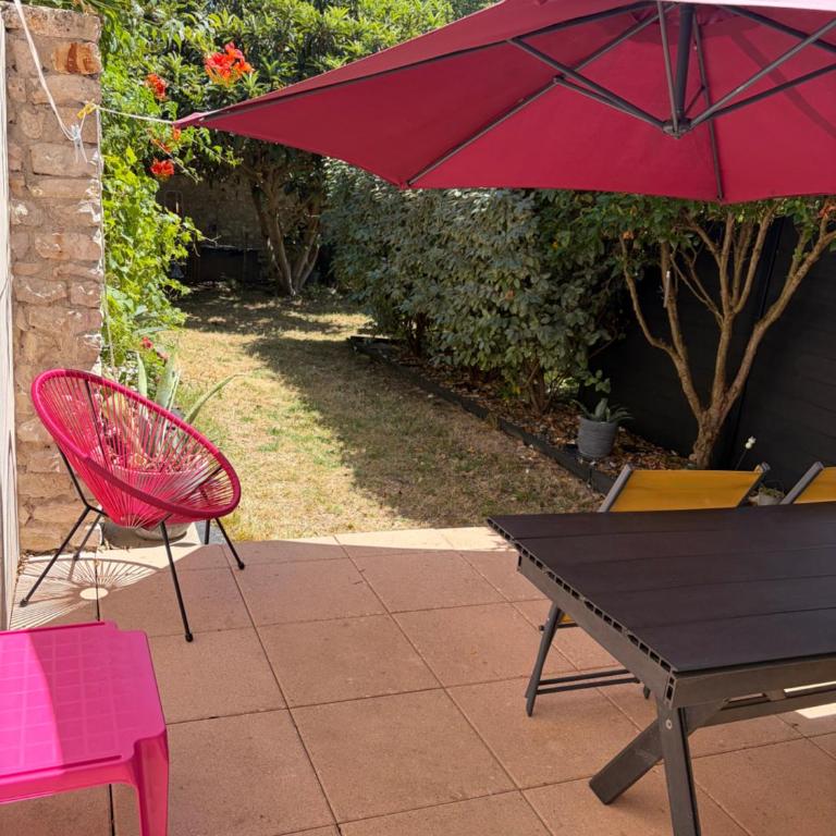 Appartement cosy avec jardin proche centre . - Appartement 1 Chambre - 15