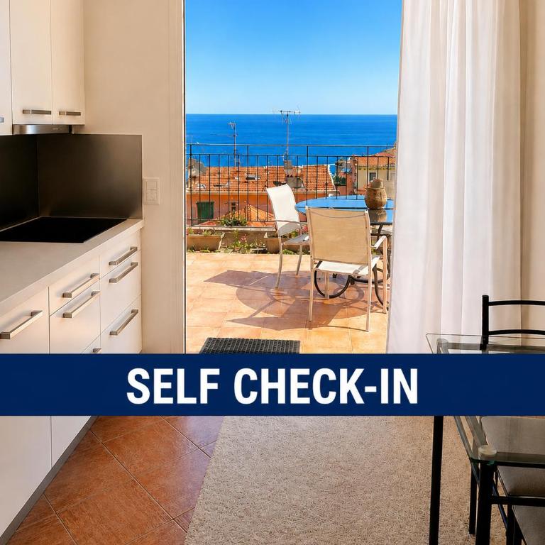 Sea View & Monaco Panorama, Terrace, AC, Self Check-in - Appartement 1 Chambre - 2