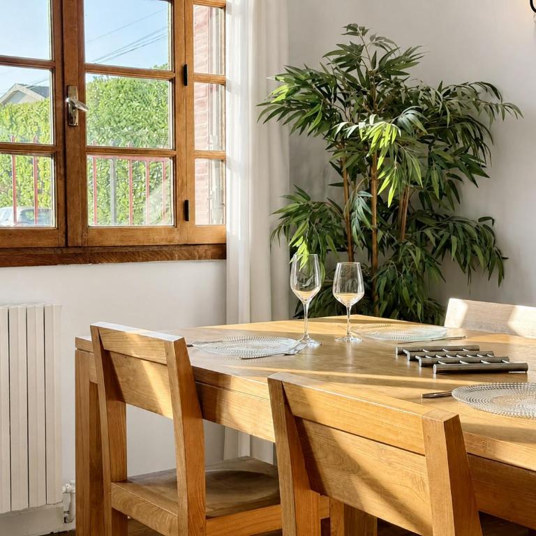 Le Nid d'Aix - 10 min du lac - Parking gratuit - Appartamento con Vista Giardino - 2