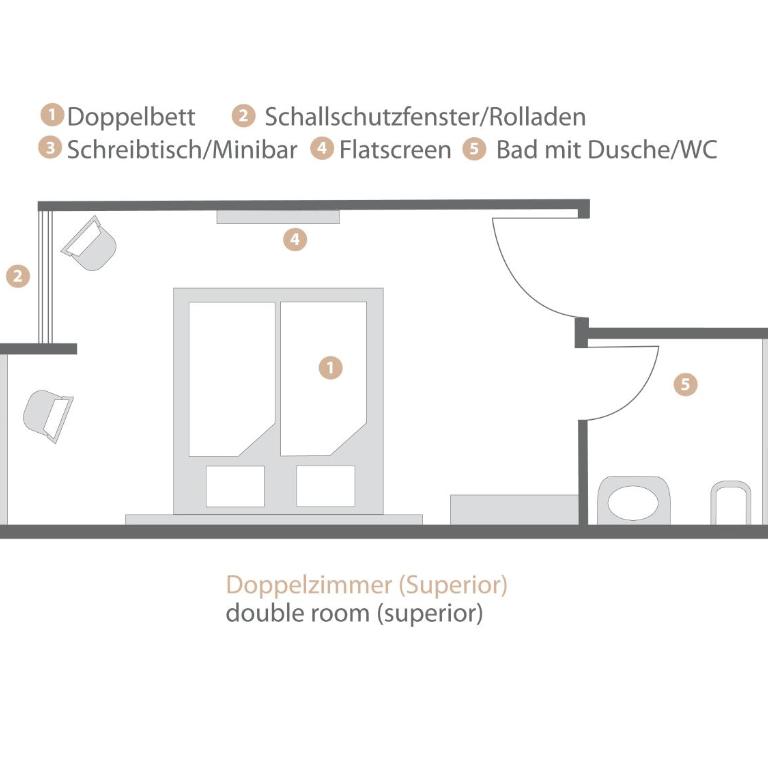Hotel Grüner Baum - Superior Doppelzimmer - 4