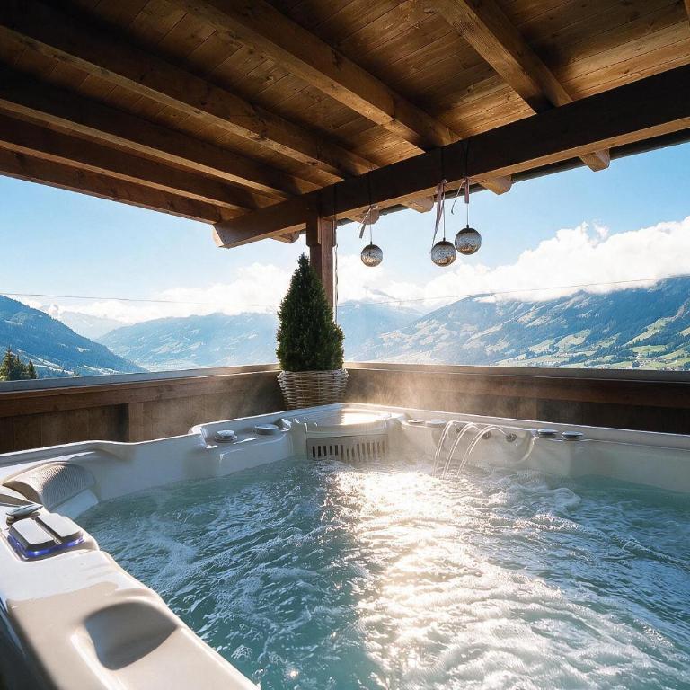 Ferienwohnung La-Wurm mit privatem Whirlpool - Appartamento con Vista Montagna - 16