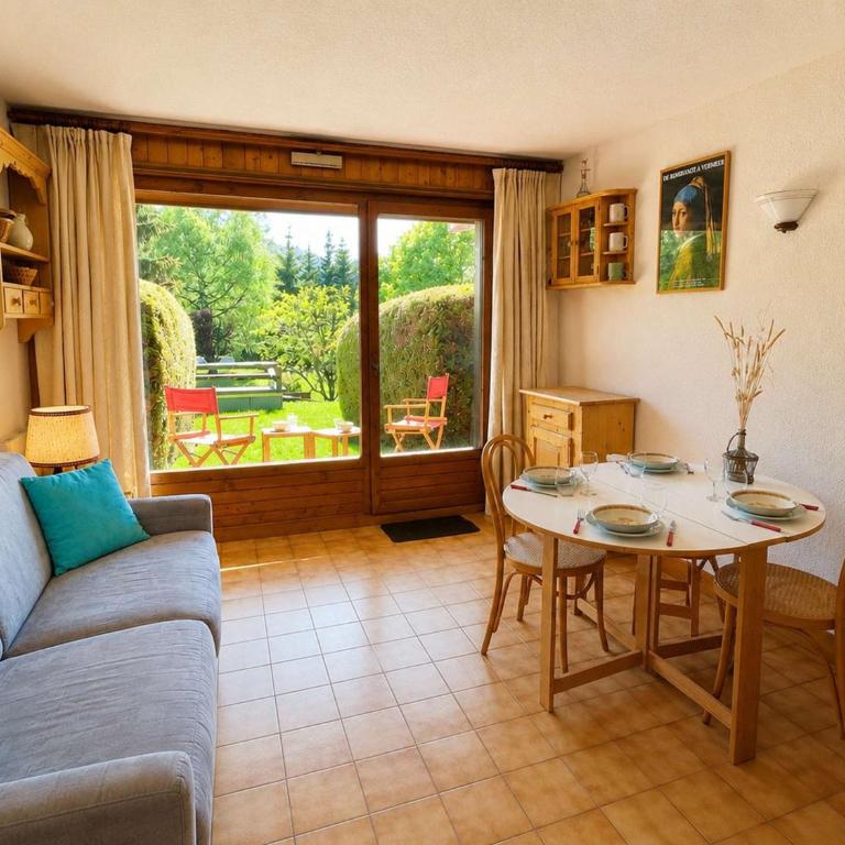 Studio Alcôve Cosy, 4 Pers, Jardin, Parking, Proche Télécabine et Golf - Megève - FR-1-597-21 - Appartement (4 Adultes) - 16