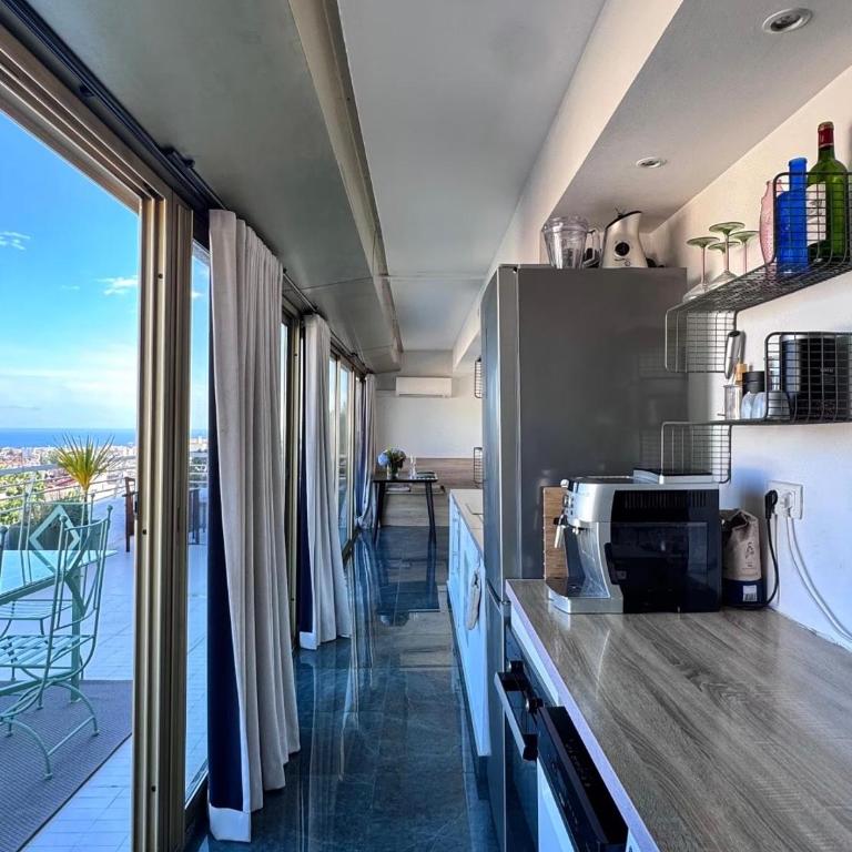 Large studio apartment in Vieux-Cannet sea view and terrace - Appartement 1 Chambre - 7