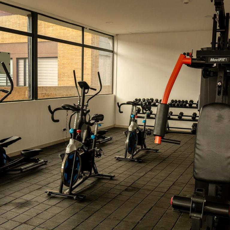 Piscina rooftop y coworking en Chapinero - One-Bedroom Apartment - 35