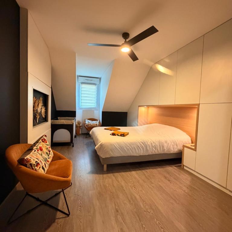 Duplex T3 Moderne au Metro - Clim & Parking Privé - Apartment mit 2 Schlafzimmern - 3
