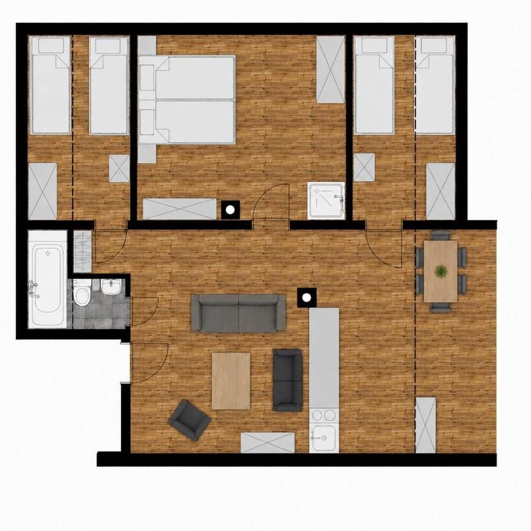 Alpinchalet Zigjam - Apartment mit 3 Schlafzimmern - 10