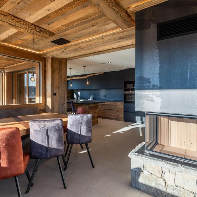 Chalet LImpérial Piscine intérieure Sauna Cinéma & Vue panoramique - Chalet - 8