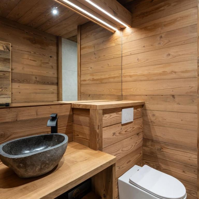 Chalet LImpérial Piscine intérieure Sauna Cinéma & Vue panoramique - Chalet - 20