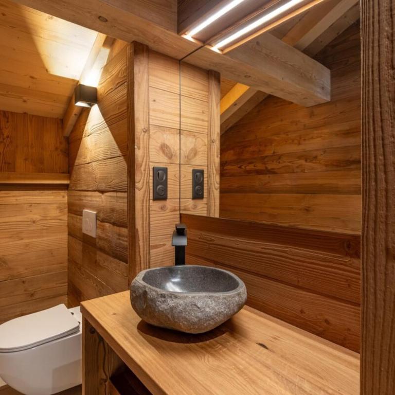Chalet LImpérial Piscine intérieure Sauna Cinéma & Vue panoramique - Chalet - 19