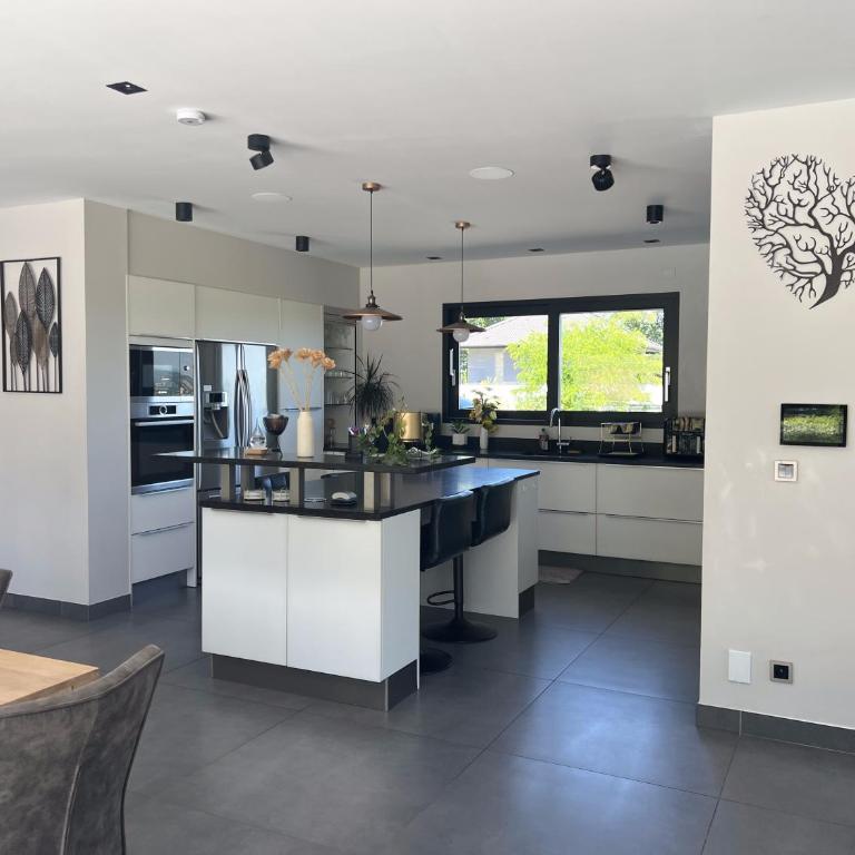 Villa 5 étoiles, piscine chauffée, proche Annecy - Villa avec Piscine Privée - 5