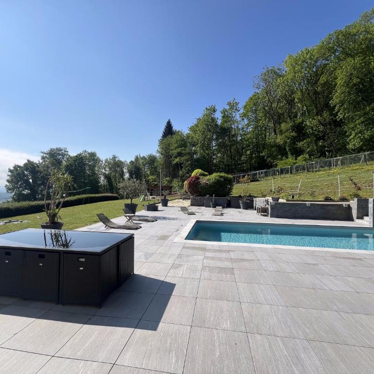 Villa 5 étoiles, piscine chauffée, proche Annecy - Villa avec Piscine Privée - 29