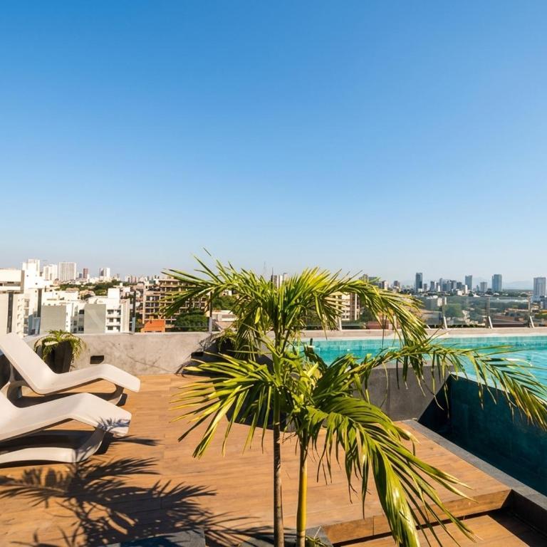 2N - Apartamento elegante con piscina a pocos pasos del centro comercial Brisas - Apartamento de 2 dormitorios - 1