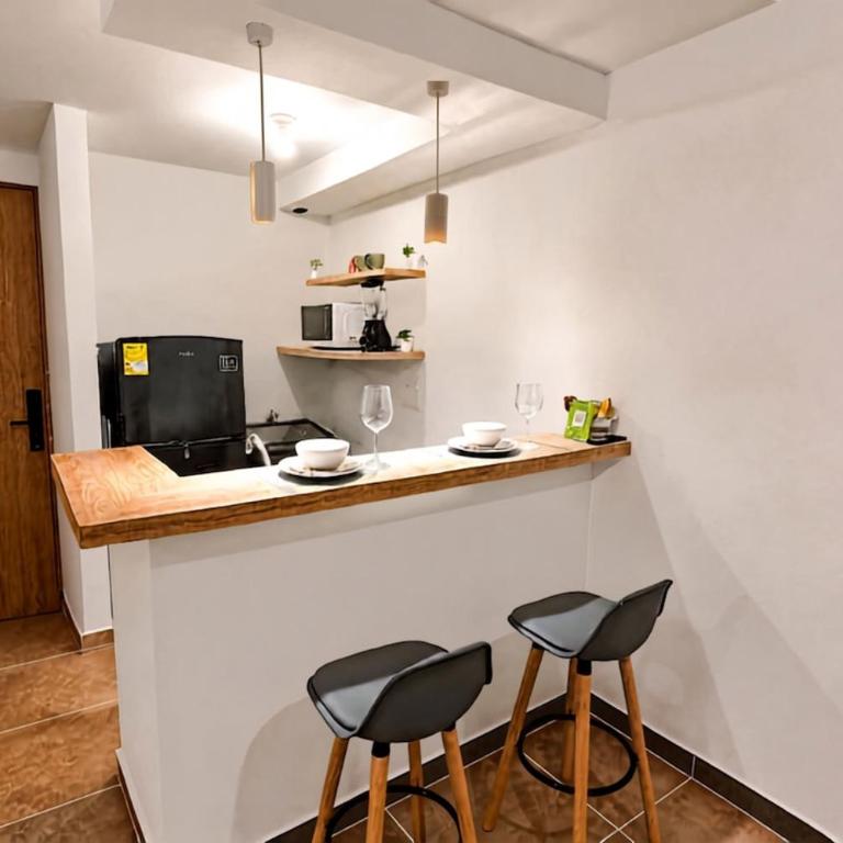Apartamento amoblado edificio Kaua piso 17 - Entre el mar y el cielo - Apartamento de 2 dormitorios con vistas a la ciudad - 4