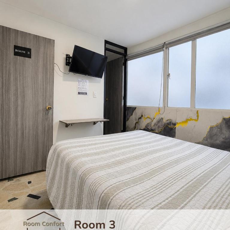 Room Confort Cerca al Aeropuerto Bogotá - Double Room - 3