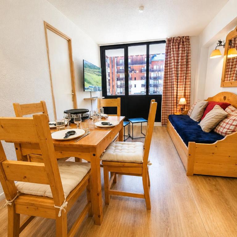 RPP A114 Joli appt 6 pers, pied des pistes - Apartamento de 2 dormitorios - 4