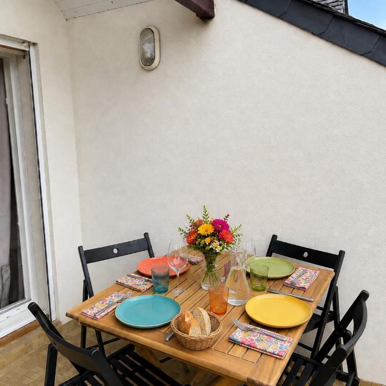Les SARDINES BLEUES - 2 à 4 vacanciers - Terrasse - Piscine dans résidence - Plages et Commerces à pied - Appartement 2 Chambres - 11