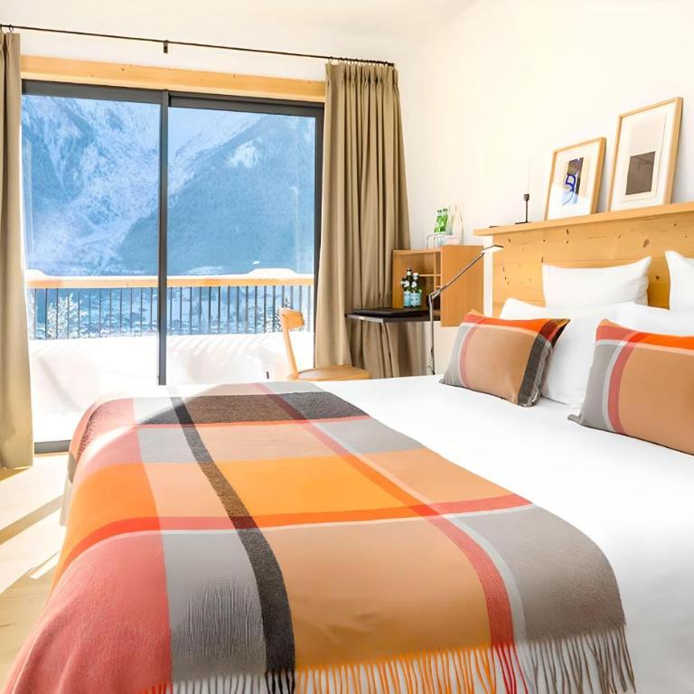Le Chalet Mont Blanc - Chambre Double Deluxe avec Douche - 1