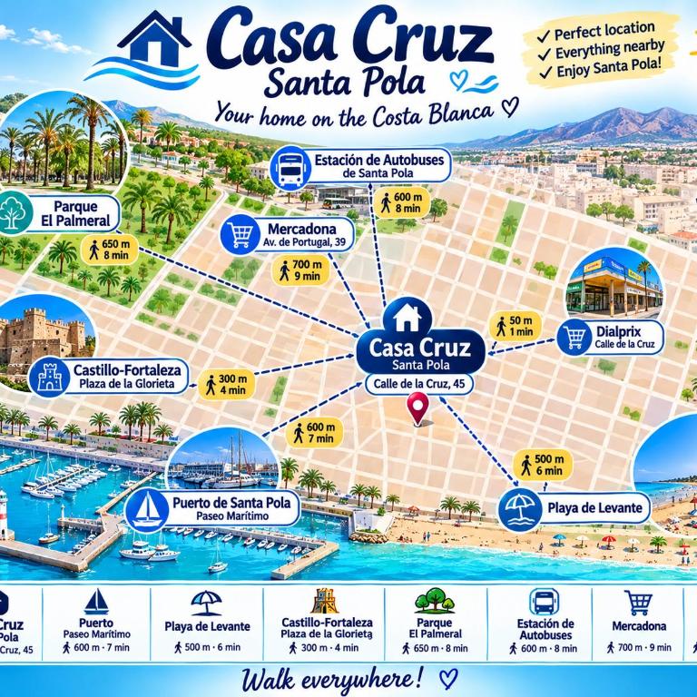 Casa Cruz Santa Pola - Apartment mit 2 Schlafzimmern - 27