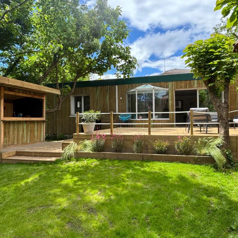 Grande villa 10 pers, jardin luxuriant, piscine - Au cœur de Dax - Proche plages et Pays Basque - Villa avec Piscine Privée - 6