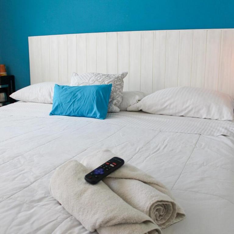 Suite Doble con Vista en Centro Oaxaca - Blue - Room #1715319501 - 5