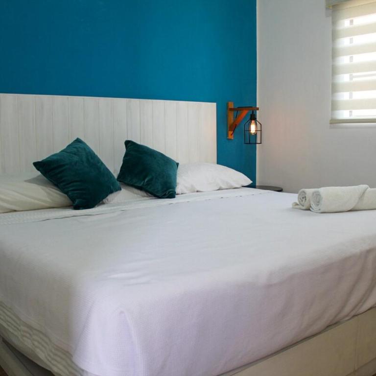 Suite Doble con Vista en Centro Oaxaca - Blue - Room #1715319501 - 9