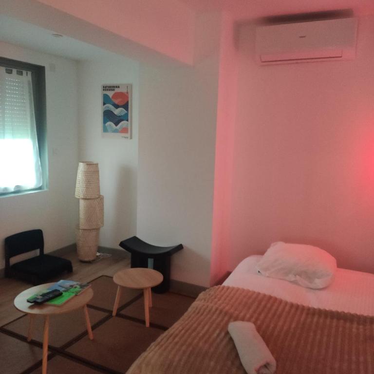 ZenKo Suite -Clim- Balnéo & Sauna privé - Hypercentre - Appartement 1 Chambre - 36