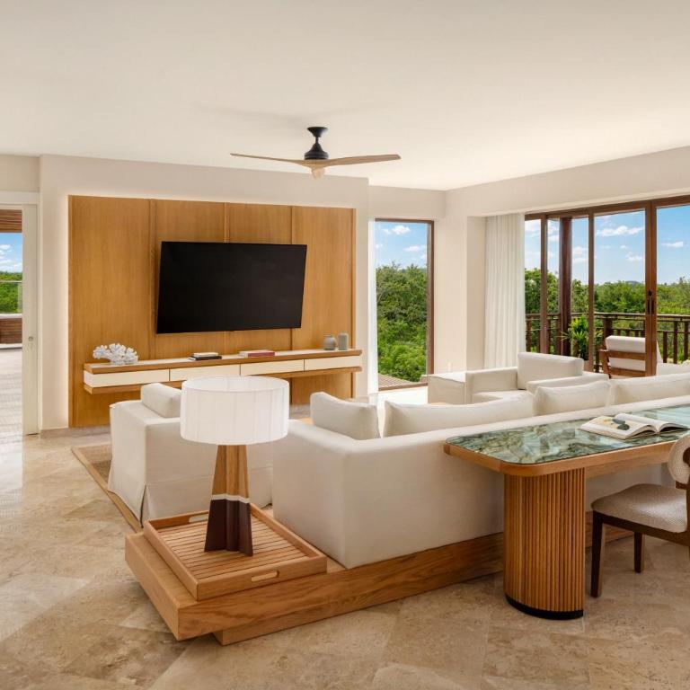 Fairmont Mayakoba - Suite Bambu con piscina infinita, vistas al complejo y servicio de mayordomo - 1 cama extragrande - 1