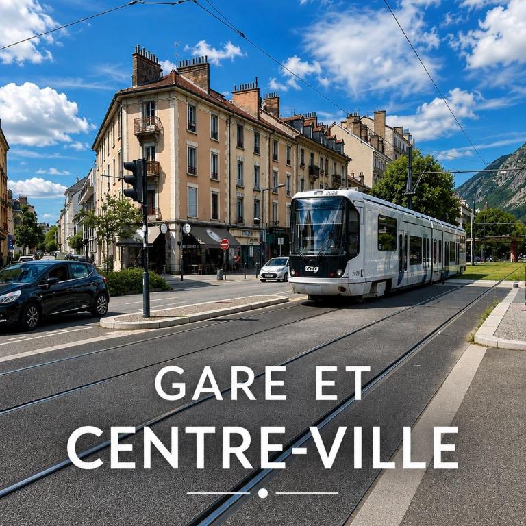 L evazion jacuzzi appartement Grenoble - Appartement 1 Chambre - 14