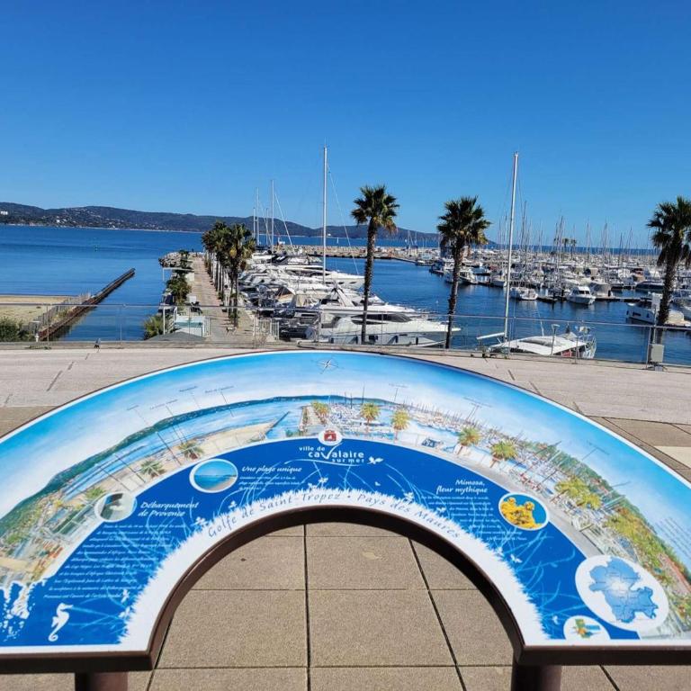 Studio avec parking - 4 pers. à Cavalaire - Appartement 1 Chambre - 9