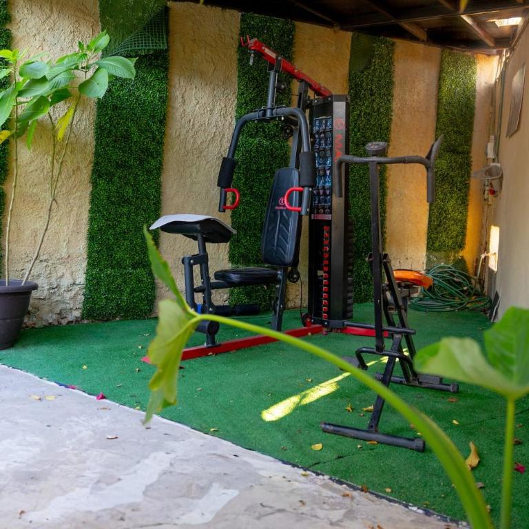 Casa Amplia, 4 Hab con Alberca, Gym y Terraza - Casa - 17