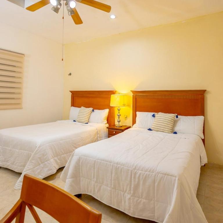 Amplia Habitación Doble 6, Alberca, Gym y Terraza - Ferienhaus - 7