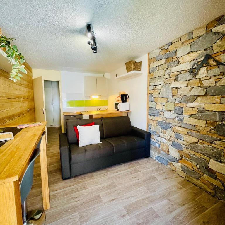 Studio, terrasse 3 pers Aussois - Studio - 1