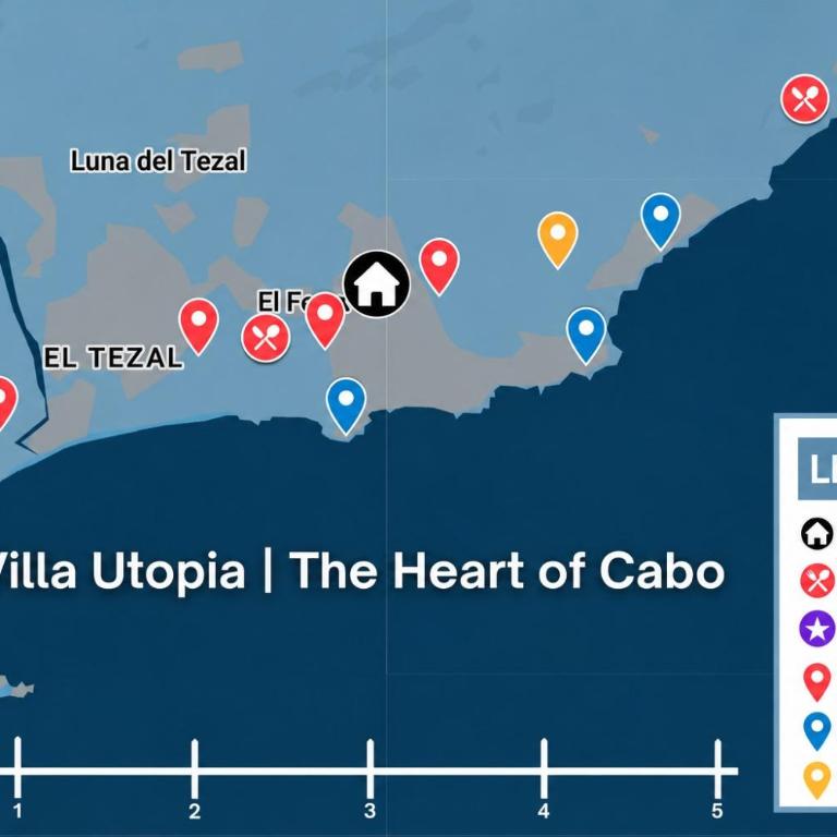 Cabo Ocean View Villa - 4BR - 50ft Pool - Hot Tub - Gym - Villa - Vue sur Mer - 29